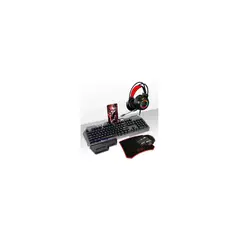 GENERICO - Kit Gamer Teclado Mouse Audifonos Mousepad AS-1099