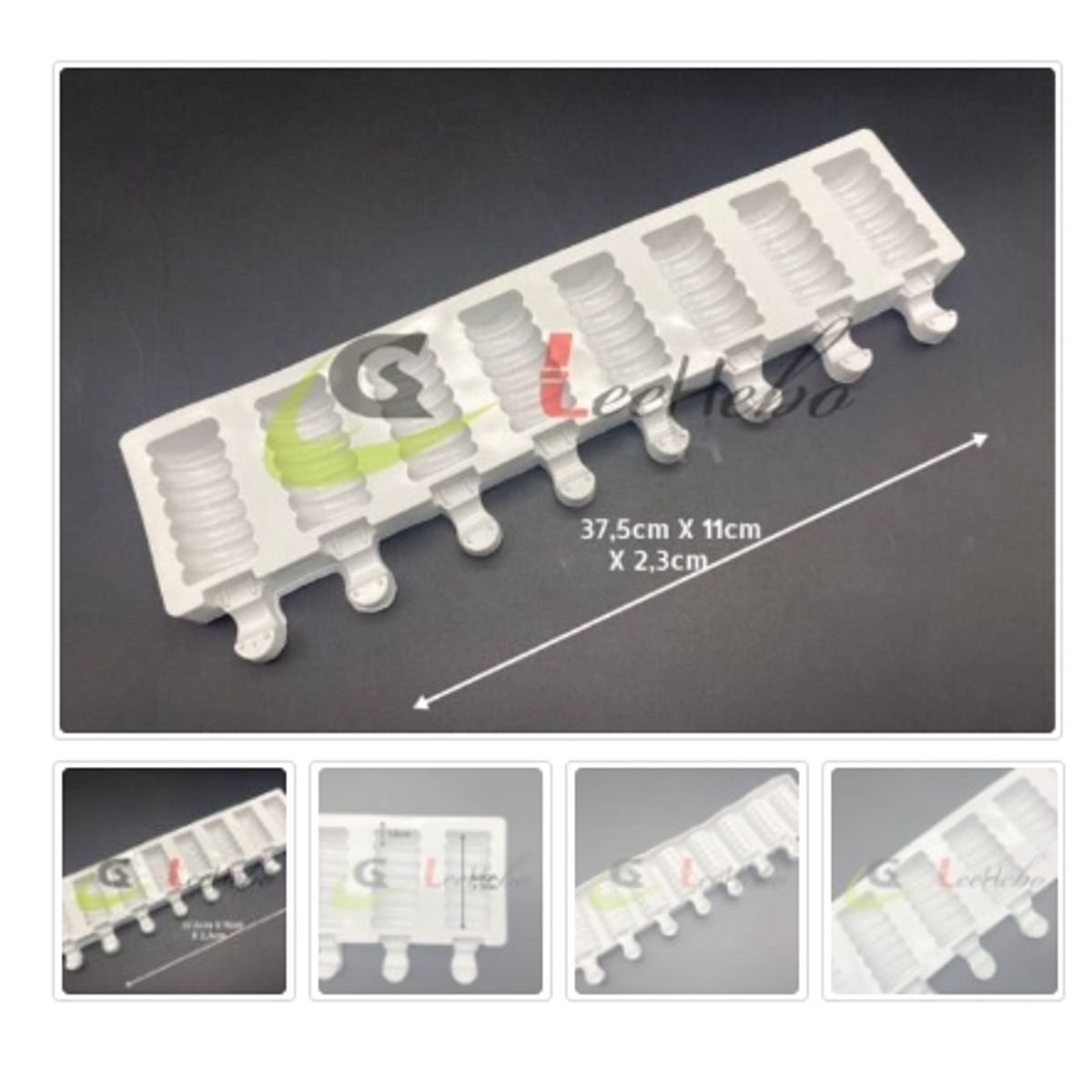 GENERICO - Molde De Silicona Molde Helado Para Paleta
