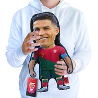 Cojín Peluche Cristiano Ronaldo Chiquito Portugal 40x30cm Vudú Love