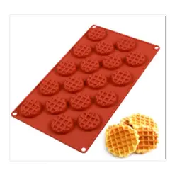 GENERICO - Molde De Silicona Molde Forma Wafles