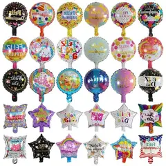 GENERICO - Pack DOCE Globos Metalizados 40x40 SURTIDOS