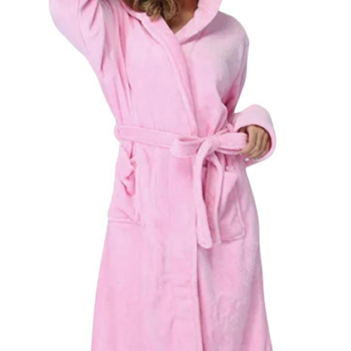 GENERICO - Bata Para Mujer Gruesa y Cálida Para Dormir OtoñoInvierno