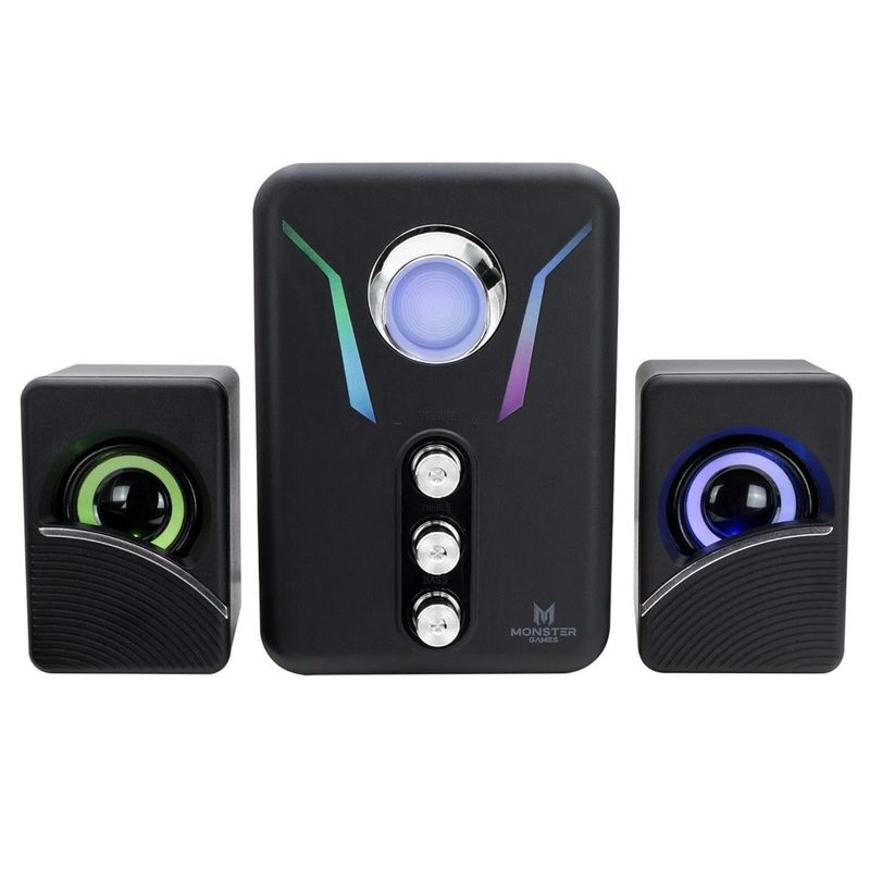 MONSTER AUDIO - Subwoofer Monster Games Firing 2.1