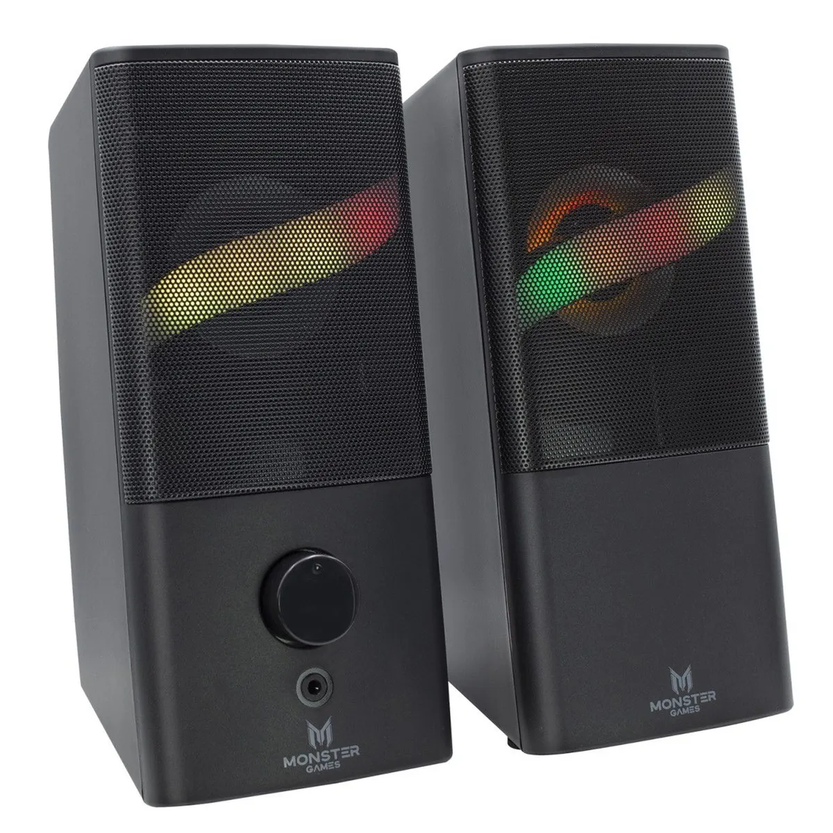MONSTER - Parlante Pc Gamer Led Rgb Monster Tower 2.0