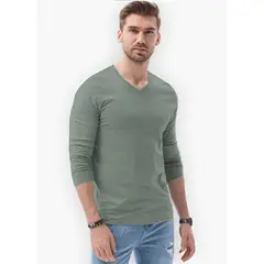 MROTTO - Polera Hombre Casual Algodon Manga Larga_.