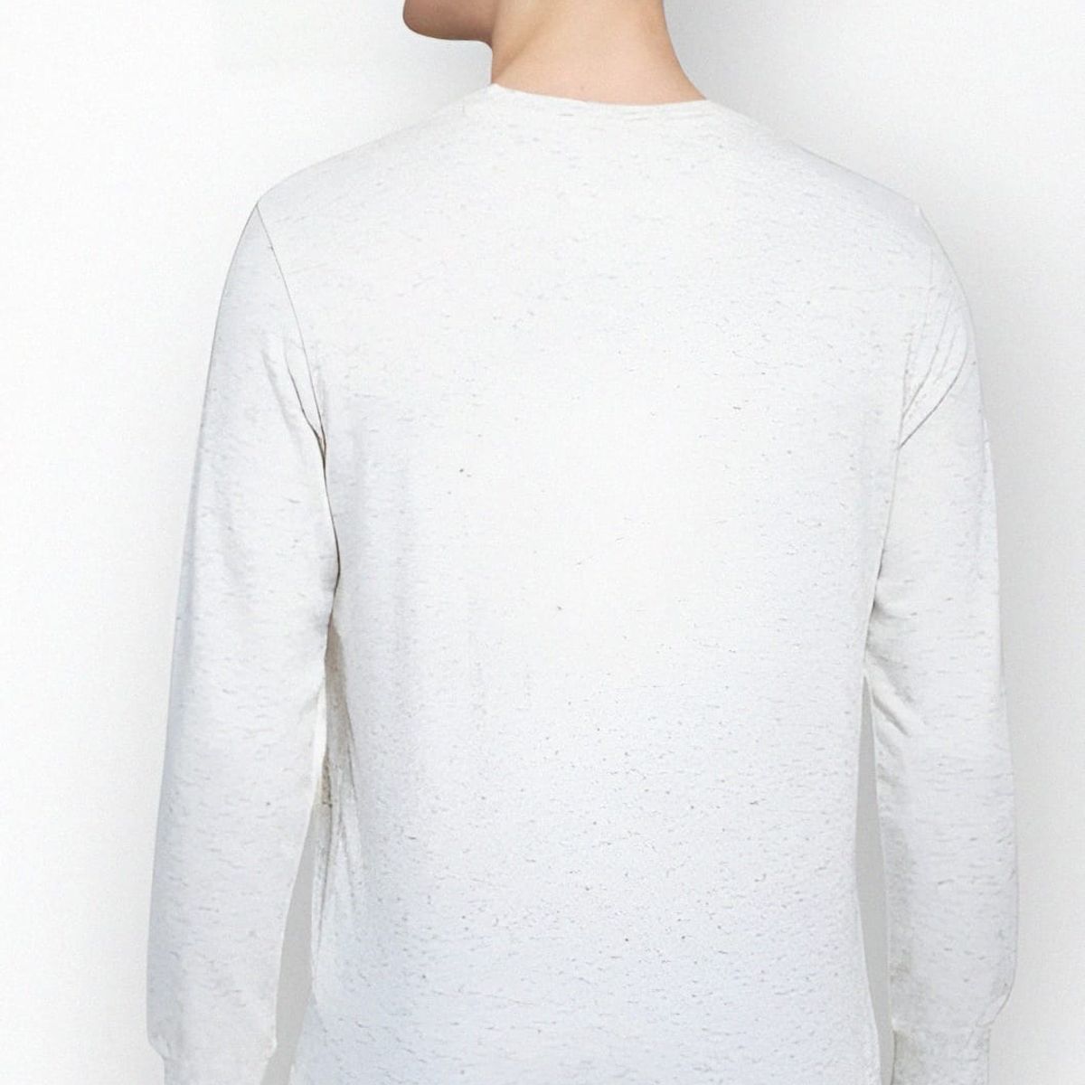 MROTTO - Polera Hombre Casual Algodon Manga Larga