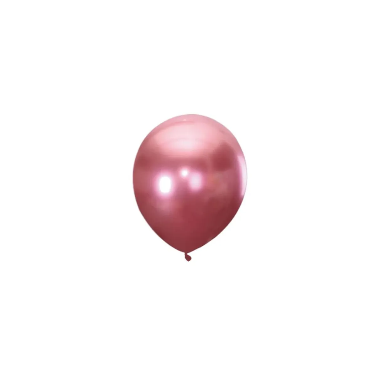 GENERICO - Globos De Latex Cromado  5 Pcs 30 Cm