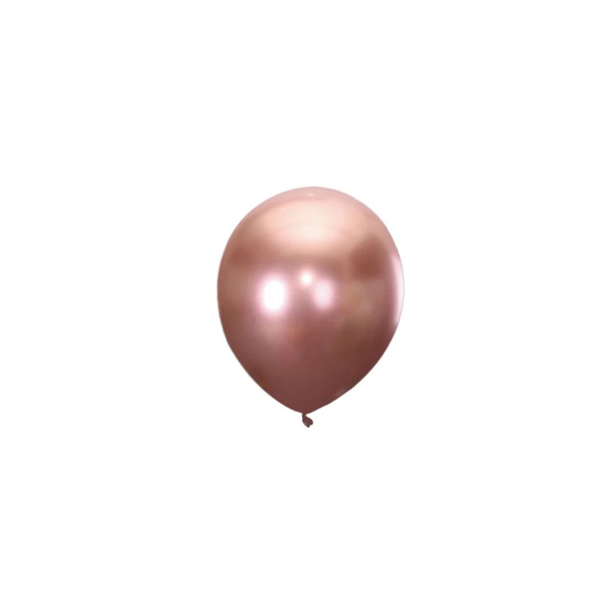 GENERICO - Globos De Latex Cromado Oro Rosa 10pcs 15cm