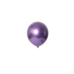 GENERICO - Globos Cromados 25Pcs 23Cm Morado