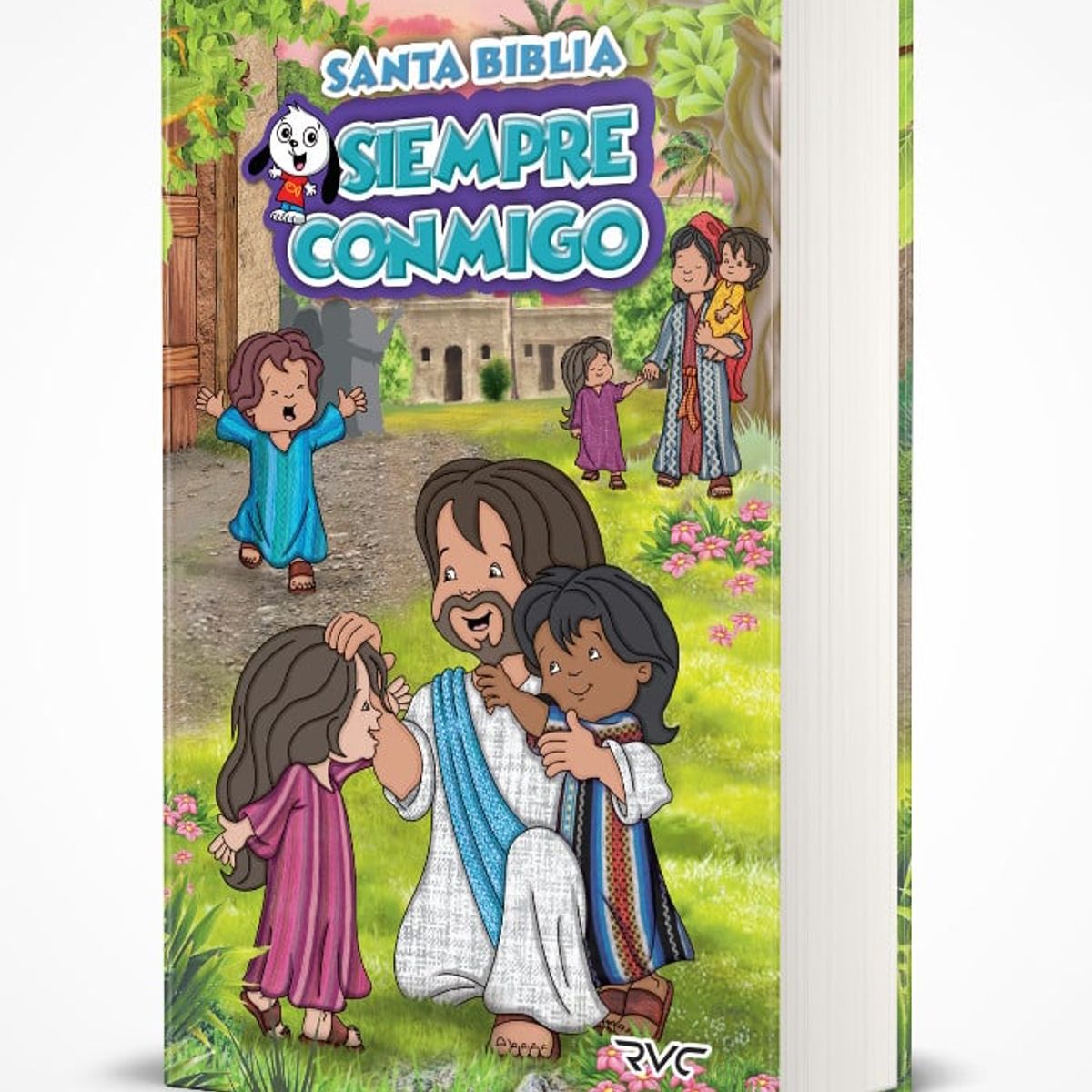 SOCIEDADES BIBLICAS UNIDAS - Biblia RVC siempre conmigo niños ilustrada