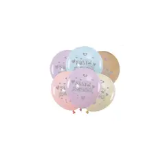 GENERICO - Globos De Latex Feliz Dia 6pcs 30cm