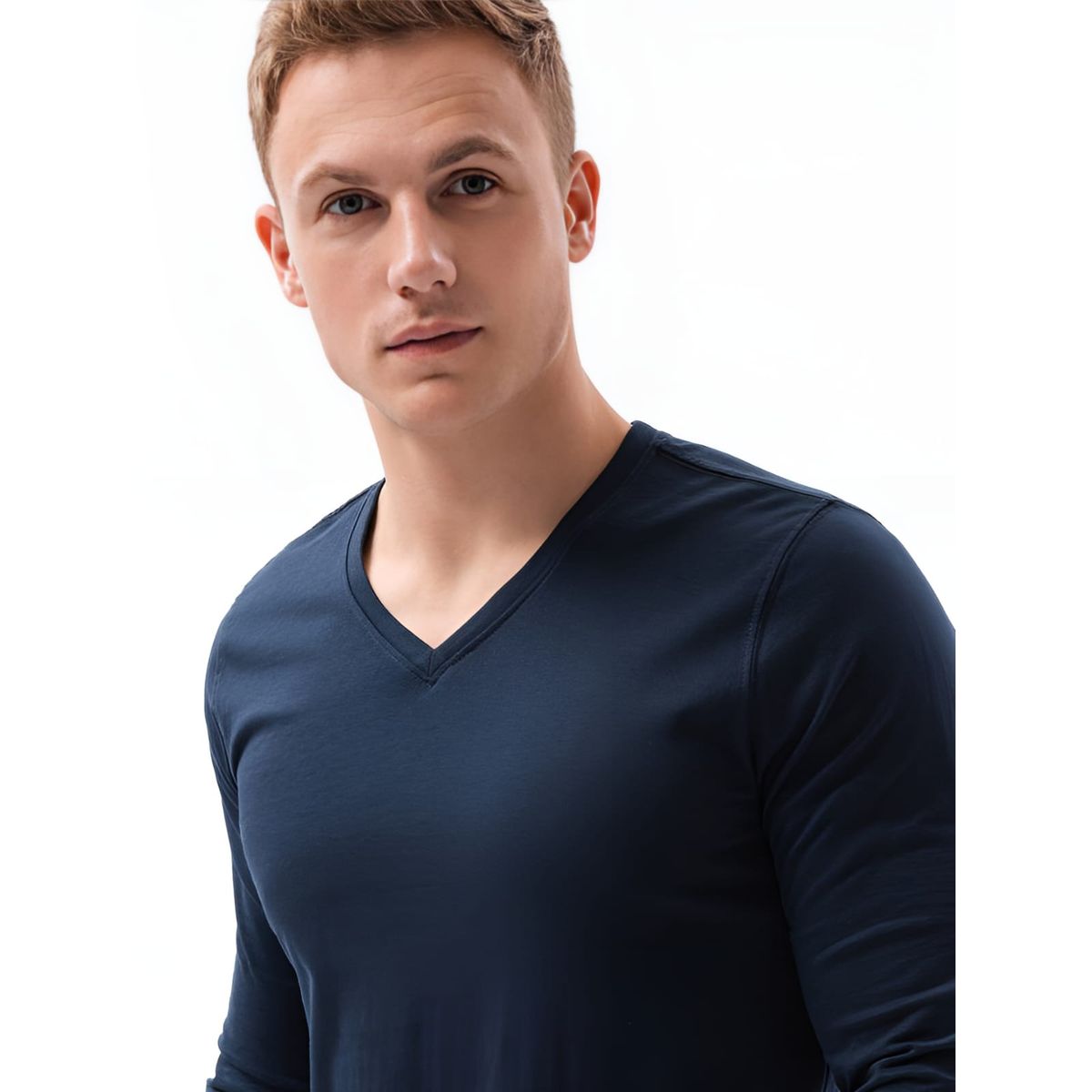 MROTTO - Polera Hombre Casual Algodon Manga Larga_.