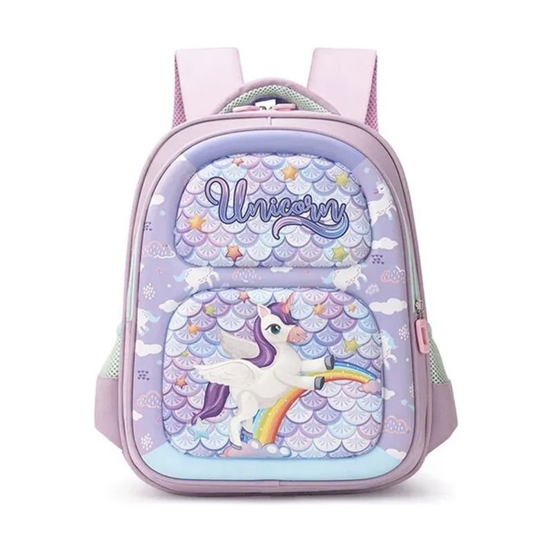 GENERICO - Mochila Infaltil 3 D Escolar Rosa