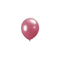 GENERICO - Globos De Latex Cromado Rosa 10pcs 15cm