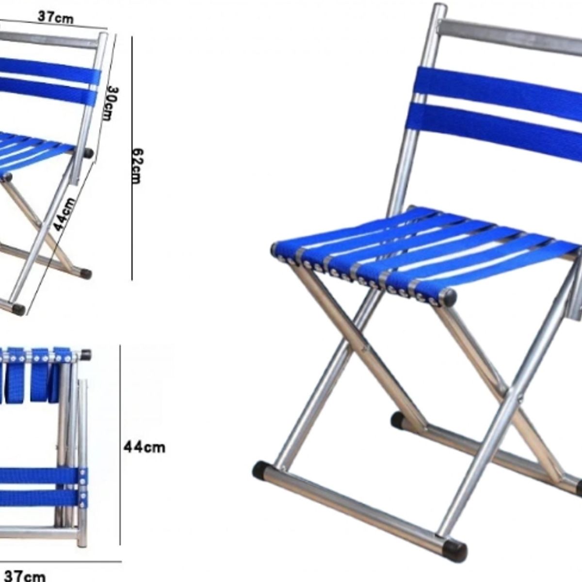 GENERICO - Silla Plegable Reposera Plegable Camping