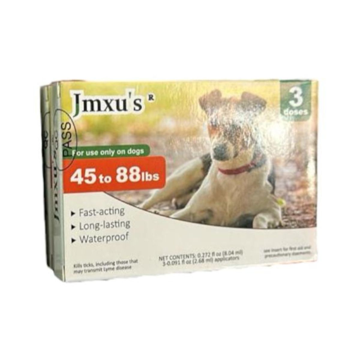 OEM - Gotas Tópicas Antipulgas Y Garrapatas Perros 45 A 88lbs