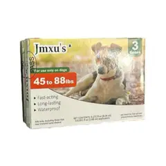 OEM - Gotas Tópicas Antipulgas Y Garrapatas Perros 45 A 88lbs