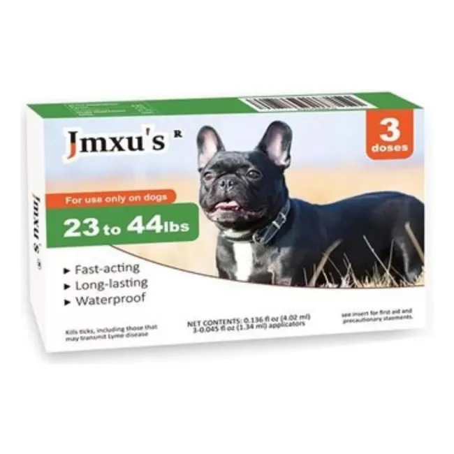 OEM - Gotas Tópicas Antipulgas Y Garrapatas Perros 23 A 44lbs