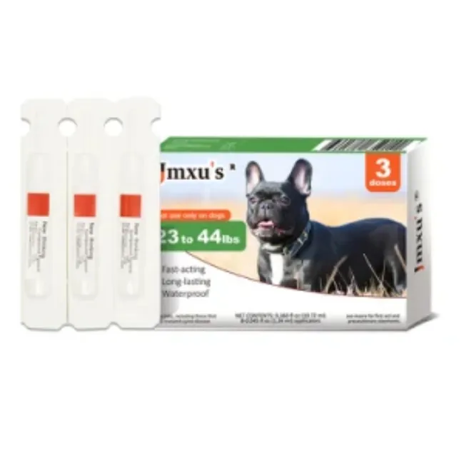 OEM - Gotas Tópicas Antipulgas Y Garrapatas Perros 23 A 44lbs
