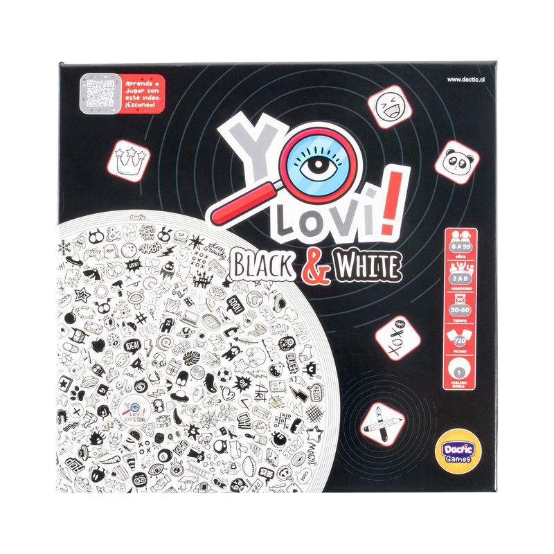DACTIC - ¡YO LO VI BLACK  WHITE