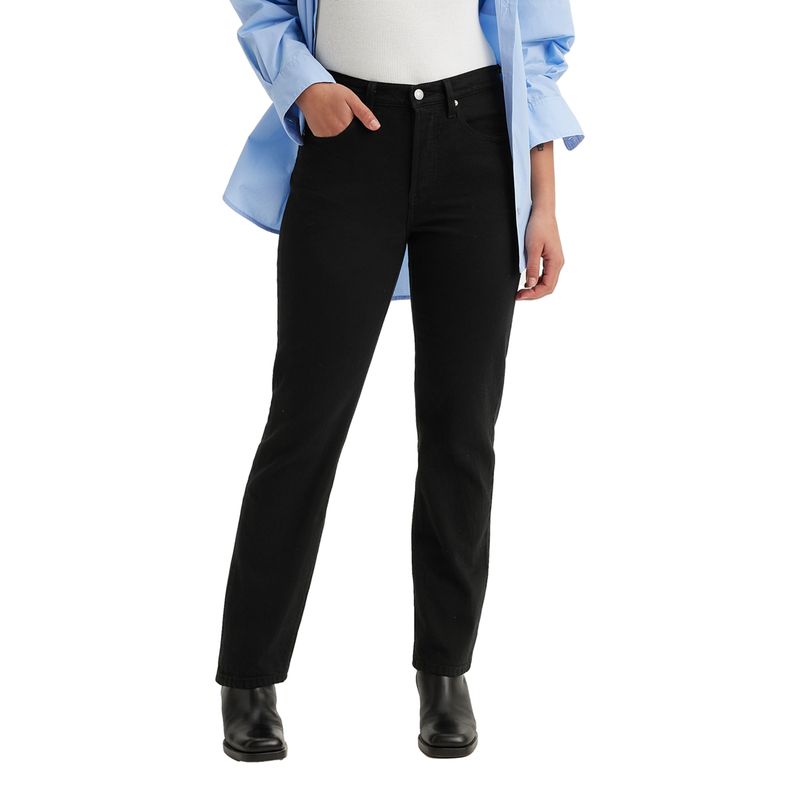 LEVIS - Jeans Mujer 501 Original Negro Levis