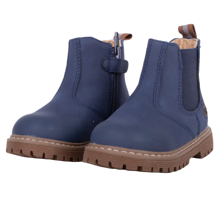 Botin Bebe Niño Azul