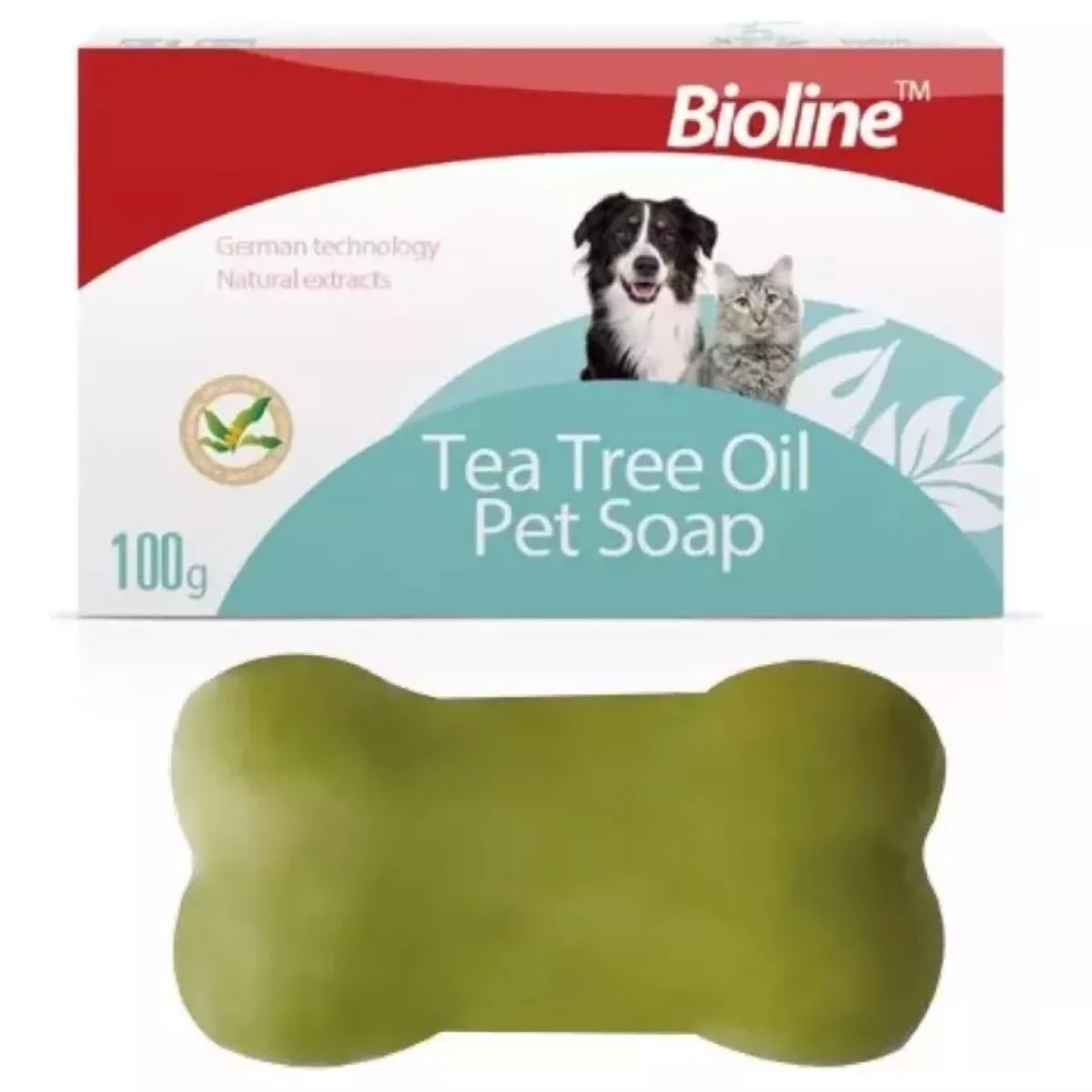 OEM - Jabon Bioline Para Mascotas En Barra Aceite De Arbol De Te
