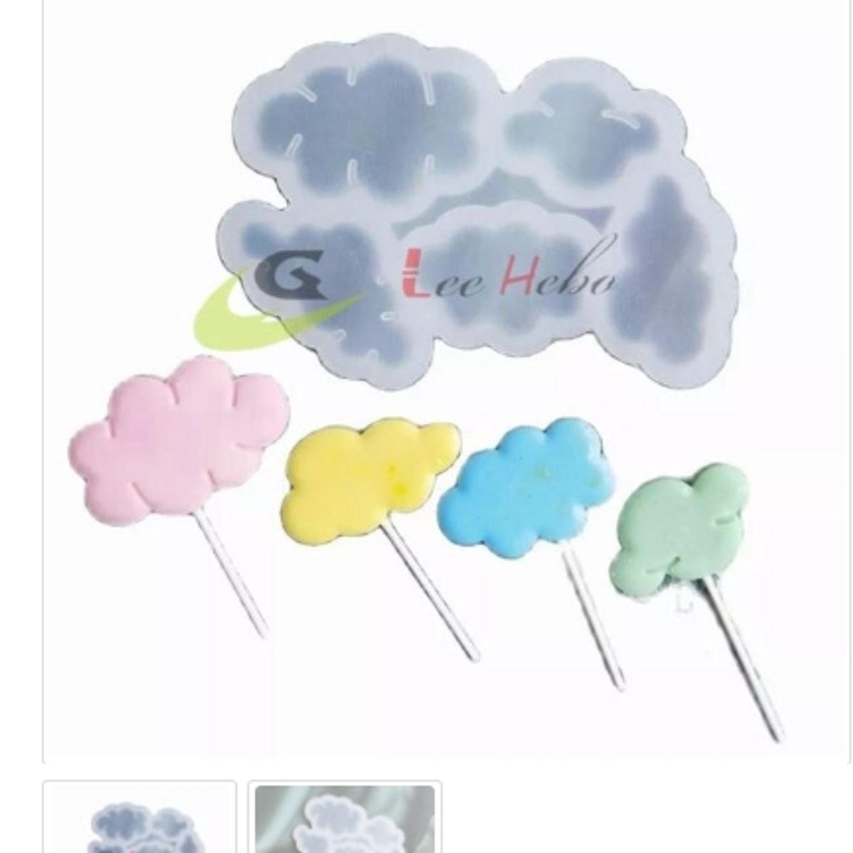 GENERICO - Molde De Silicona Molde Figura Nubes