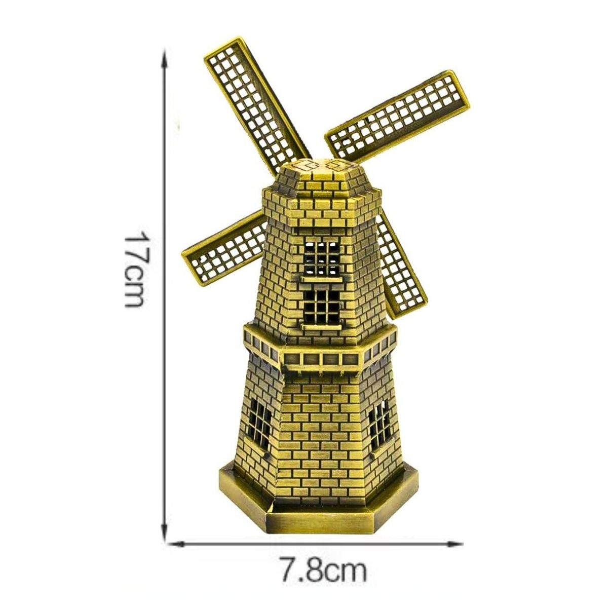 GENERICO - Adorno Forma De Molino Decoración Atractivo Hogar Oficina
