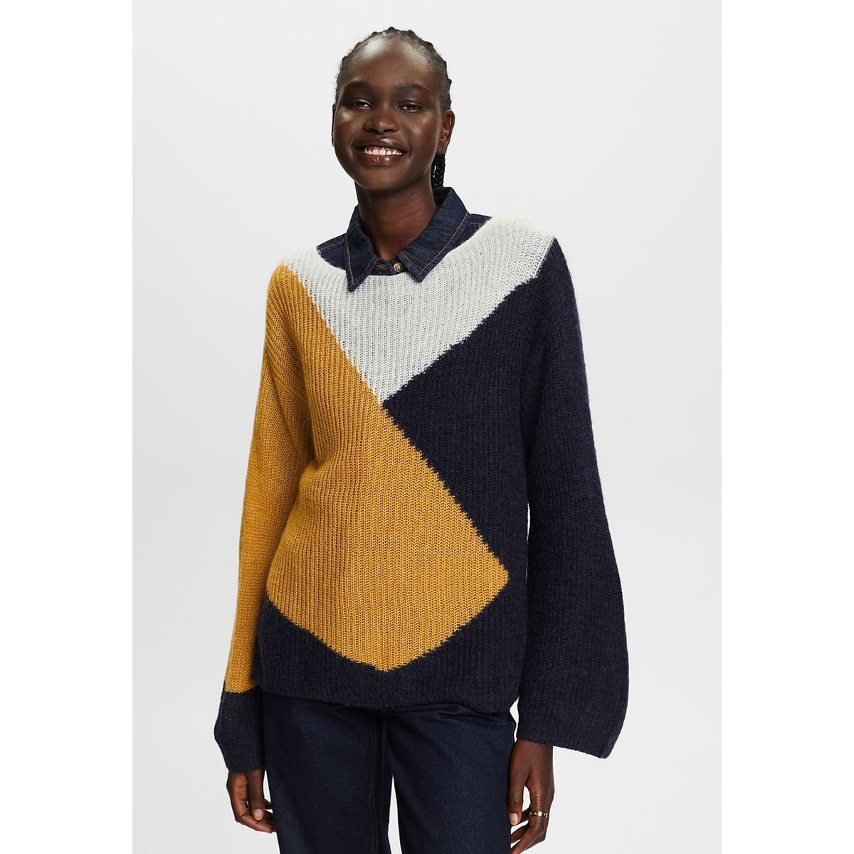 ESPRIT - Sweater de colores y mangas acampanadas Mujer Esprit ESPRIT