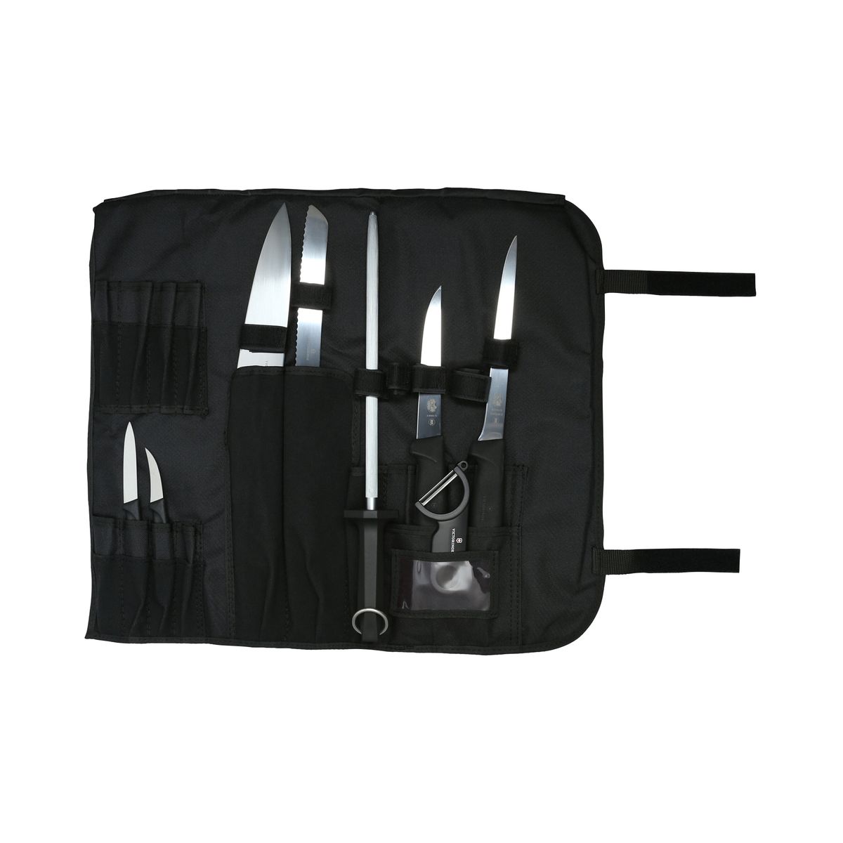 VICTORINOX - Set de cuchillos enrollable para chef, 8 piezas Victorinox