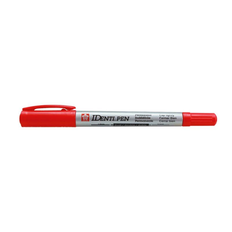 SAKURA - Sakura Identi Pen doble punta Color Rojo