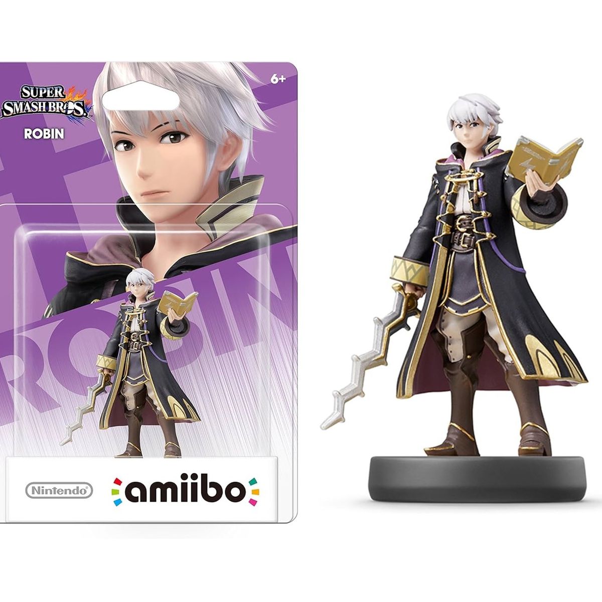 NINTENDO - Amiibo Robin - Colección Super Smash Bros