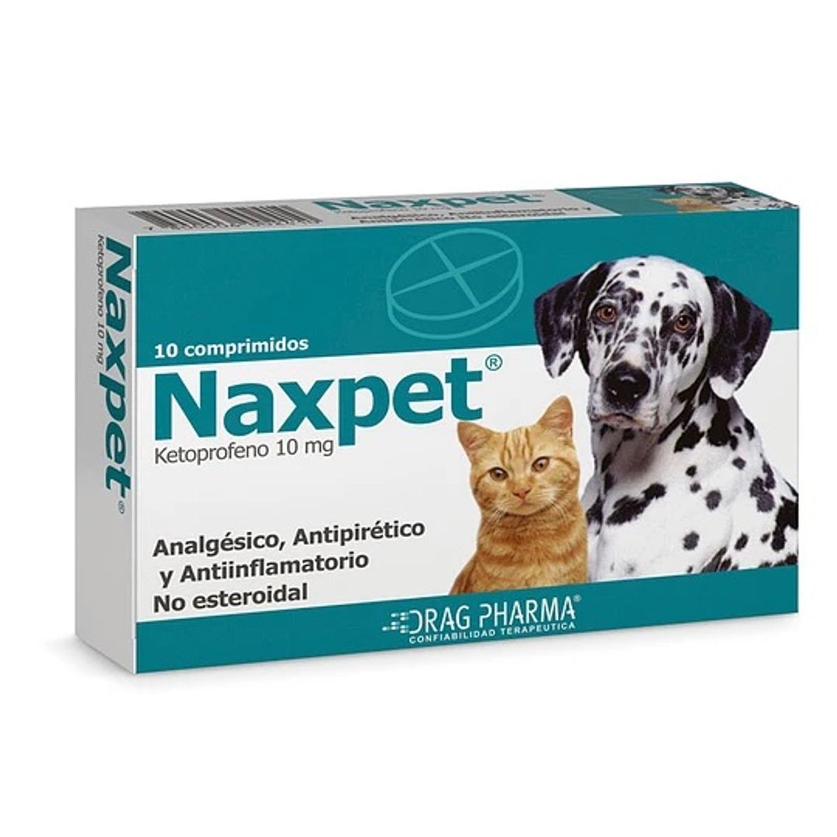 DRAG PHARMA - Naxpet 10 mg 10 comprimidos Drag Pharma