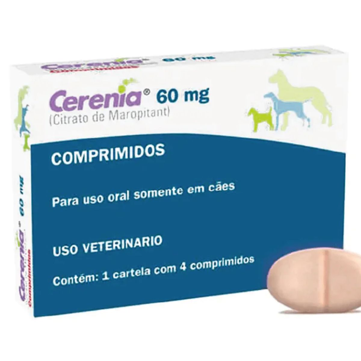 GENERICO - Cerenia 60 mg Zoetis 4 comprimidos