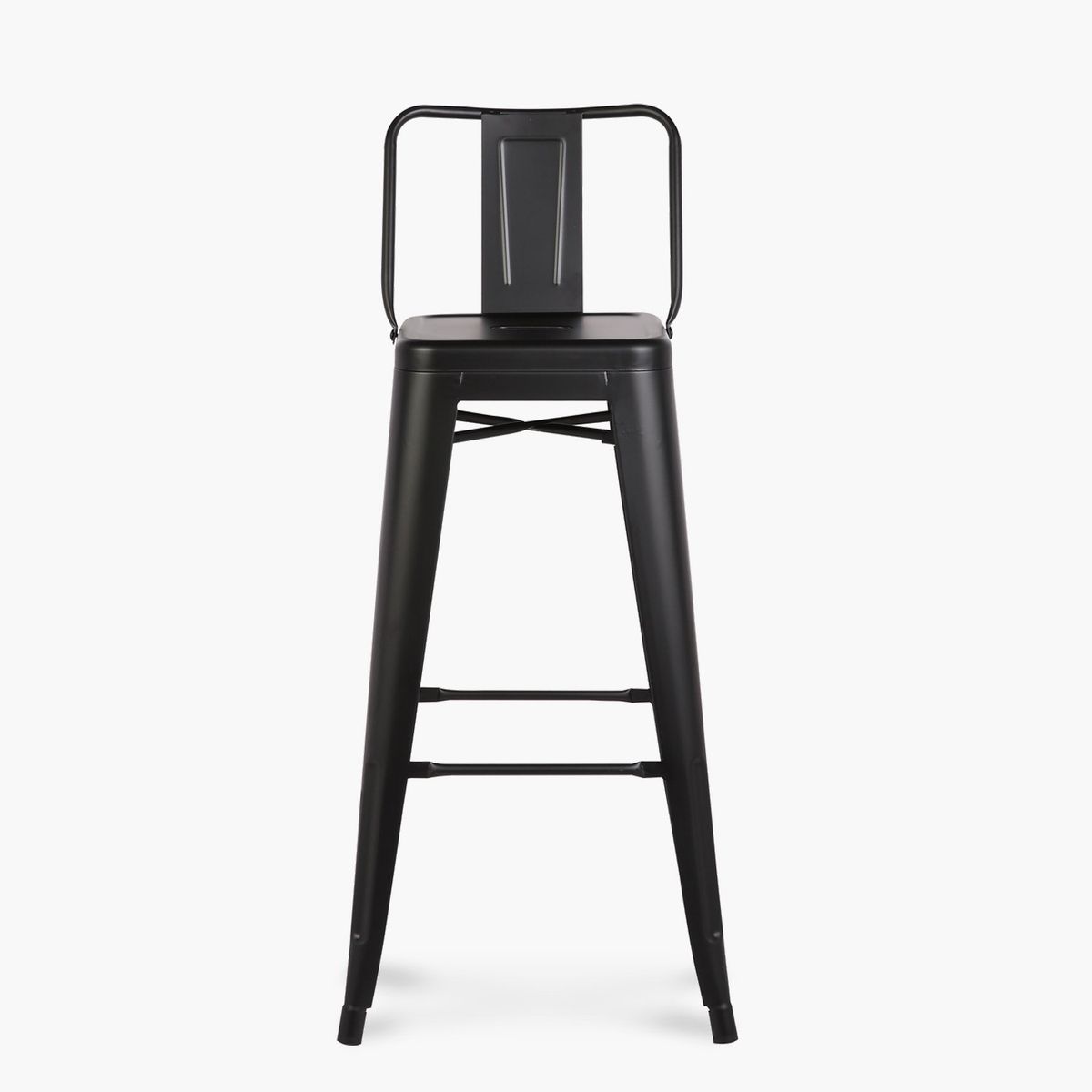 FORM DESIGN - Pack 4 Tolix Taburetes c/resp 77 Metal Negro Form