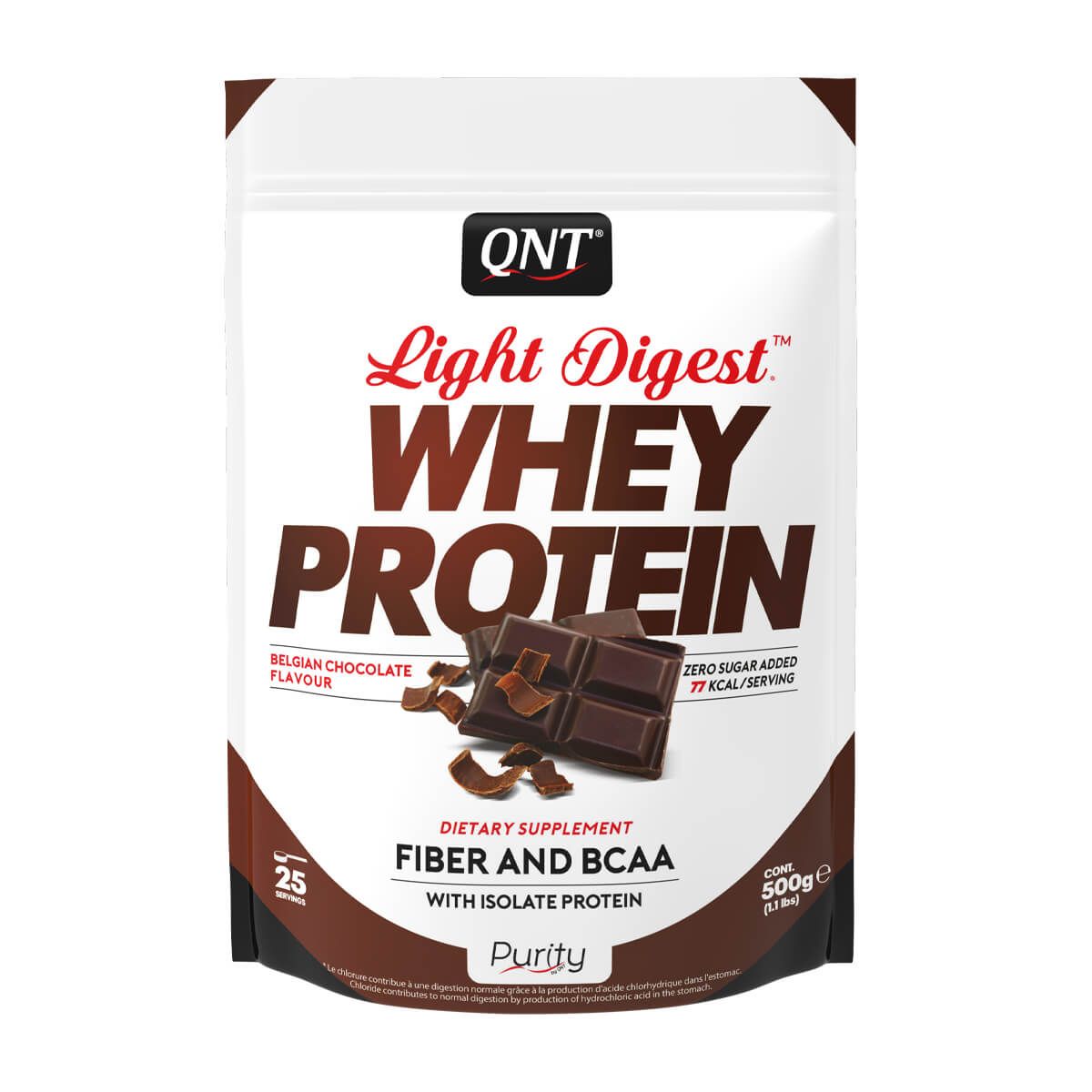 QNT - LIGHT DIGEST WHEY PRO 1,1 LB - CREME BRULE