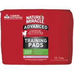 NATURE'S MIRACLE - Pañales de entrenamiento Natures Miracle 10 u. c/ Carbon A.