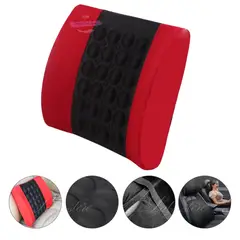 GENERICO - Cojin Respaldo Lumbar Soporte Auto Silla Oficina