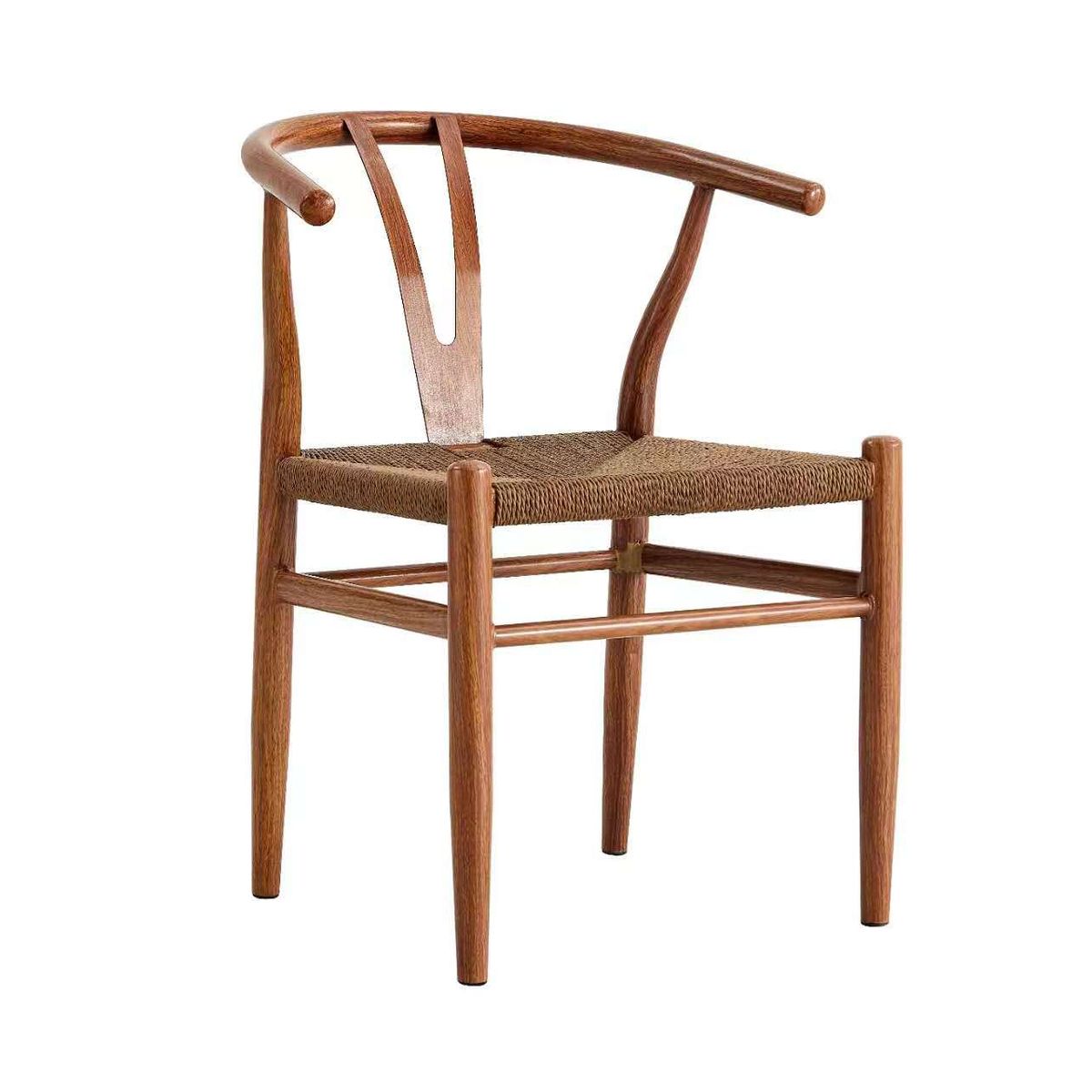 NOVAHUS - Pack 2 Sillas de Comedor Wishbone Cerezo