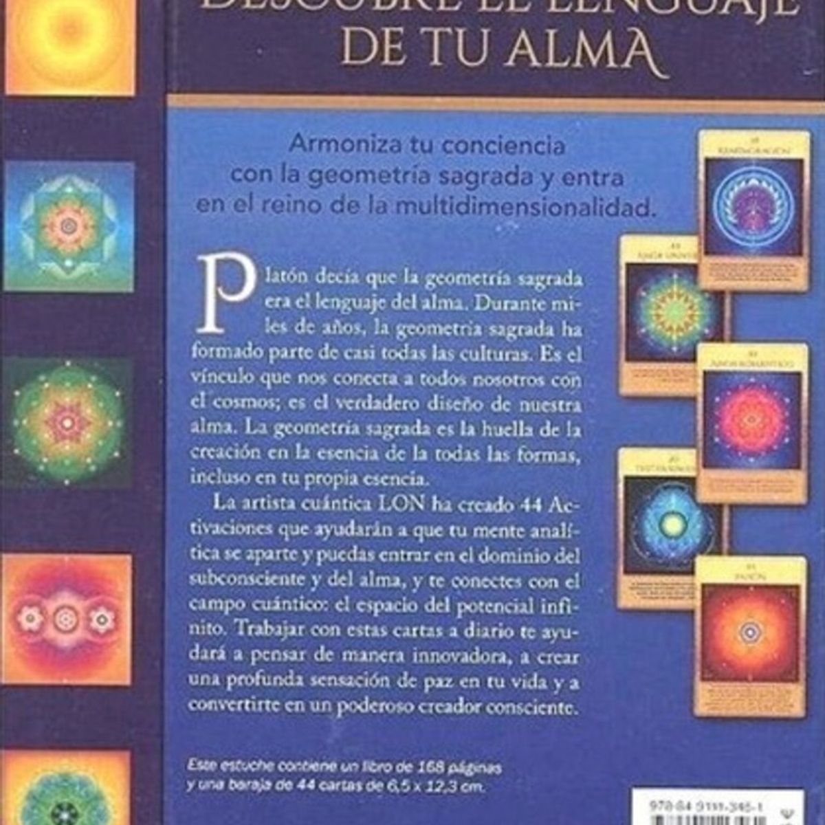 EDICIONES OBELISCO - Oráculo de activaciones geometría sagrada (libro + cartas)