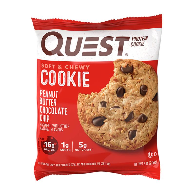 QUEST - Quest Protein Cookie, PEANUT BUTTER CHOCO CHIP (59 gr)