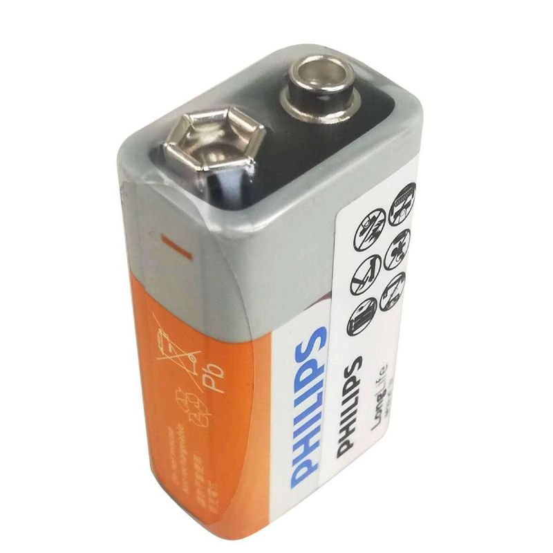 PHILIPS - Pila philips cloruro zinc 9v termosellado 1PCS PHILIPS