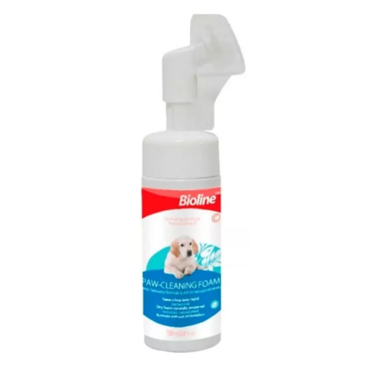 BIOLINE - Espuma Limpia Y Cuidado De Patas Para Perros Bioline 150ml