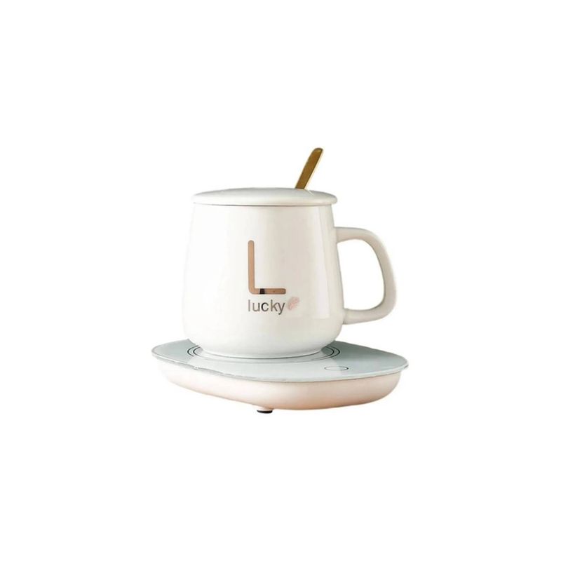 GENERICO - Calentador Eléctrico De Tazas C Tazón Té-café-leche Estuche