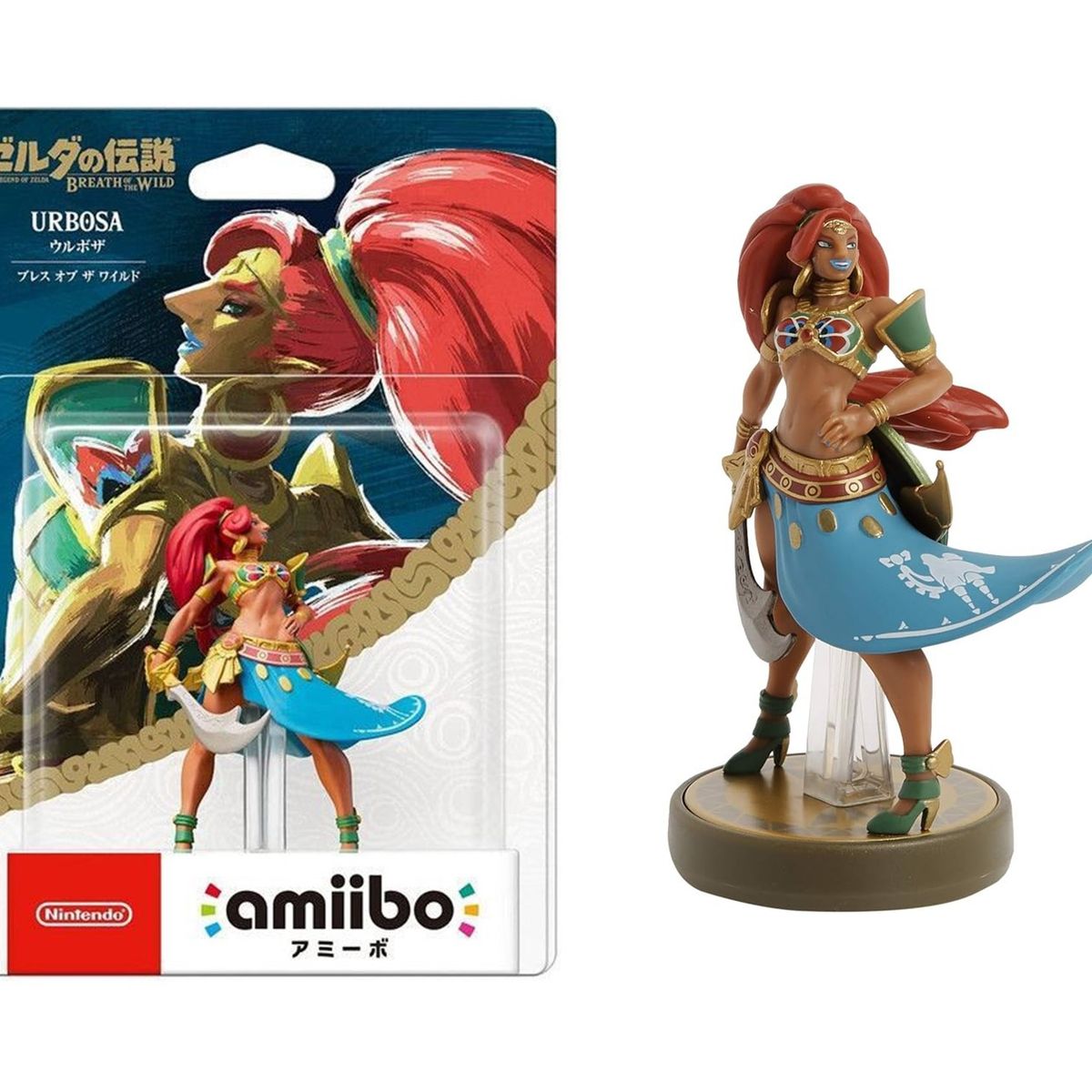 NINTENDO - Amiibo Urbosa - Colección Breath of the Wild