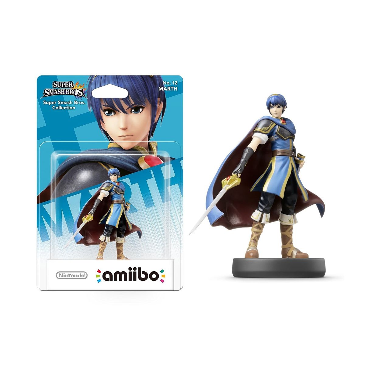 NINTENDO - Amiibo Marth - Colección Super Smash Bros