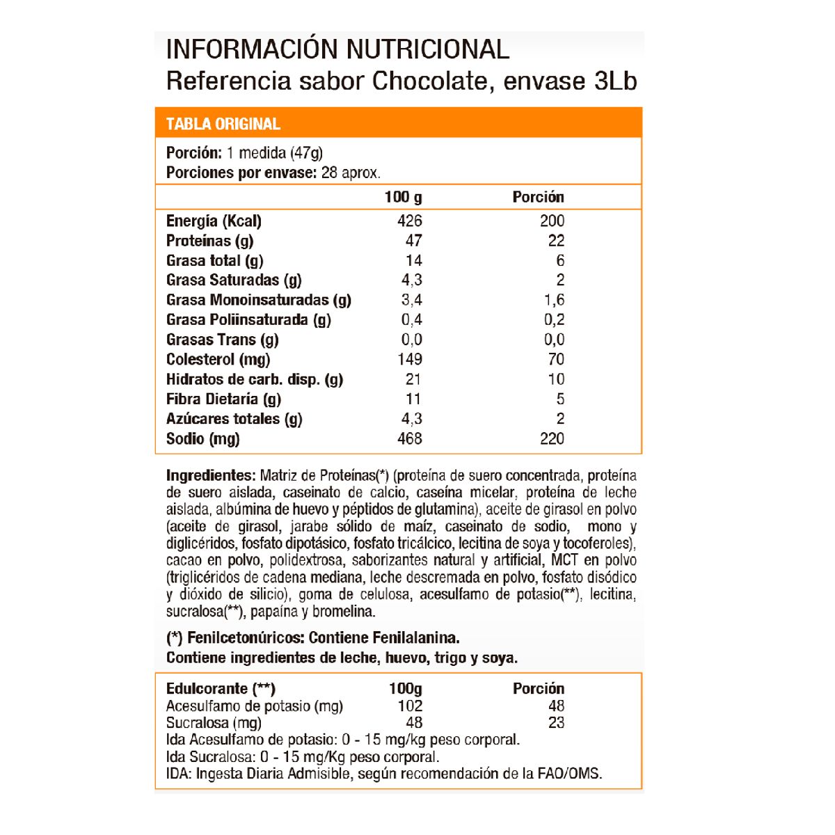 BSN - Syntha 6, Whey protein (2,9 Lb) - Original - FRUTILLA