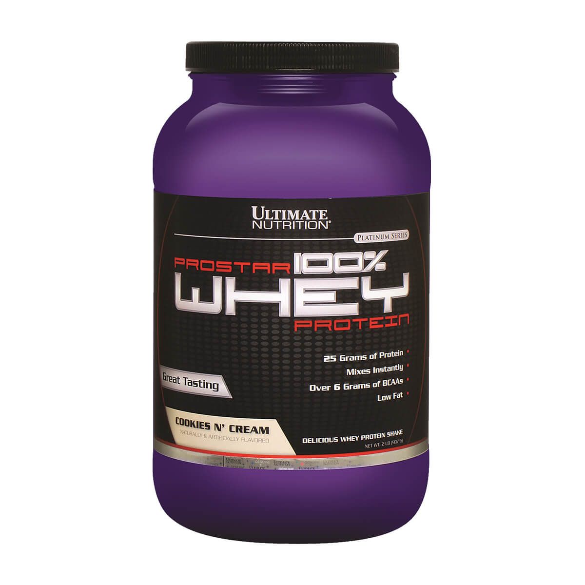 ULTIMATE NUTRITION - Prostar Whey, Whey Protein (2 Lb) - Original - COOKIES
