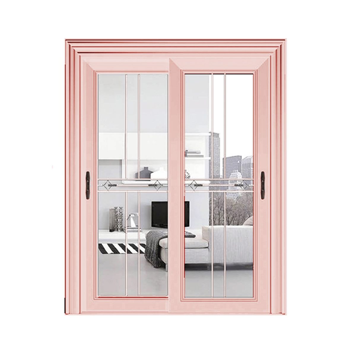 GIOVACCHINO - Ventanal Termopanel Aluminio 150 x 197cm - Alta Gama